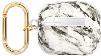 Чохол CG Mobile Guess Marble Strap Collection GUA3HCHMAG для AirPods 3 Grey (3666339047184)