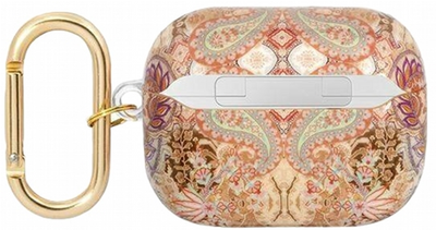 Etui CG Mobile Guess Paisley Strap Collection GUAPHHFLD do AirPods Pro Złoty (3666339047320)