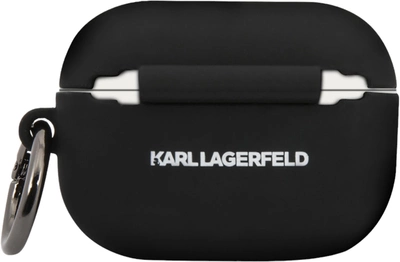 Etui CG Mobile Karl Lagerfeld Silicone Choupette KLACAPSILCHBK do Apple AirPods Pro Czarny (3700740479100)