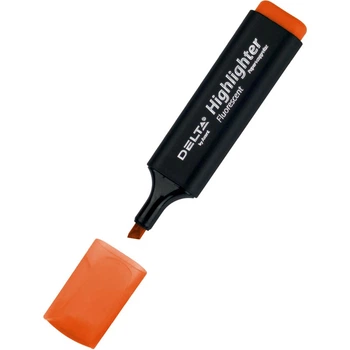 Маркер Axent Delta Highlighter 1-5 мм оранжевый (d2501-12)
