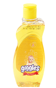 Шампунь дитячий Giggles 400 мл з народження