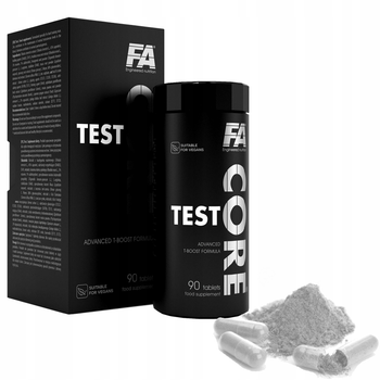 Бустер тестостерону Fitness Authority Core Test 90 капсул (5907657143614)