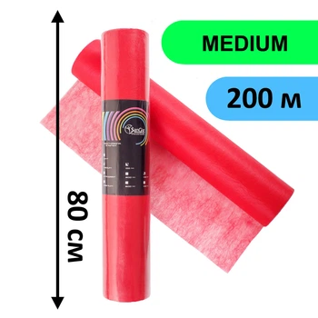 Простирадло в рулоні SanGig 0.8х200 м - Medium Червоний