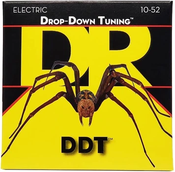 Струны для электрогитары DR STRINGS DDT DROP DOWN TUNING ELECTRIC - BIG HEAVY (10-52)