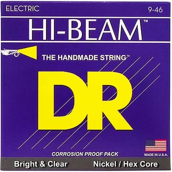 Струны для электрогитары DR STRINGS HI-BEAM ELECTRIC - LIGHT HEAVY (9-46)