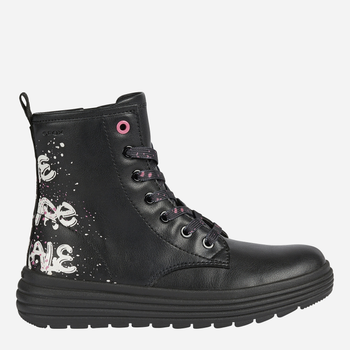 Jesienne trzewiki dziewczęce Geox Ankle Boots J16ETA00004-C9999 29 Czarne (8050036329202)