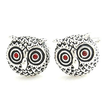 Запонки Bow Tie House металеві Owl Eyes 09934