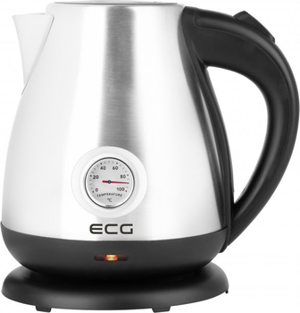 Чайник электрический в металлическом корпусе ECG RK 1705 Metallico 1,7 литра