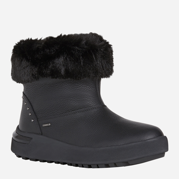 Жіночі зимові черевики низькі Geox D16QSD00046-C9999 36 23.4 см Чорні (8050036248121)