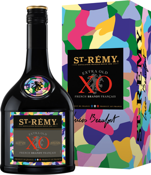 Бренді Saint Remy XO & Lucas Beaufort 0.7 л 40% у подарунковій упаковці (3161420002467G)