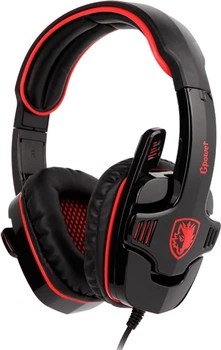 Навушники Sades SA-708GT Black/Red