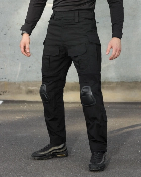 Тактичні штани чоловічі BEZET Штурм 9650 XL Чорні (2000105900913)