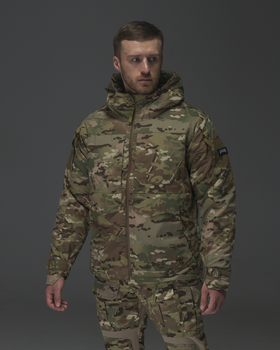 Тактическая куртка мужская BEZET Штурм 9764 S Камуфляжная (2000166797255)