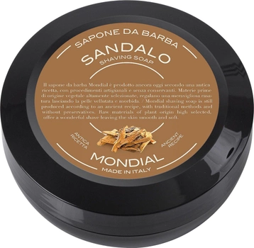 Mydło do golenia Mondial Mydło do golenia Sandalwood 60 g (8021784056092)