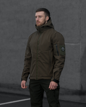 Тактична куртка чоловіча BEZET Робокоп 2.0 9862 M Хакі (2000277790459)