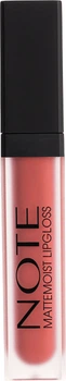 Матовый блеск для губ Note Mattemoist Lipgloss 409 Angel 6 мл (3701365717509)