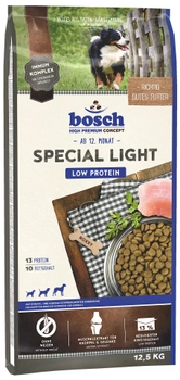 Sucha karma Bosch HPC Special Light dla psów z choroba nerek i watroby 12.5 kg (4015598013635)