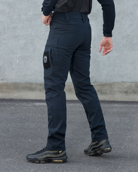 Тактические штаны утепленные мужские BEZET Эшелон 9217 XS Синие (ROZ6501047275)