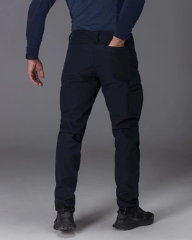 Тактичні штани чоловічі утеплені BEZET Капеллан 9821 4XL Сині (ROZ6501047306)