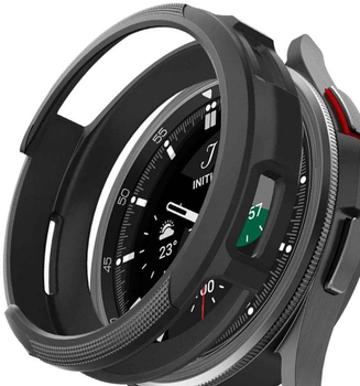 Чохол Spigen Liquid Air ACS06395 для Samsung Galaxy Watch 6 Classic 43 мм Black (8809896748001)