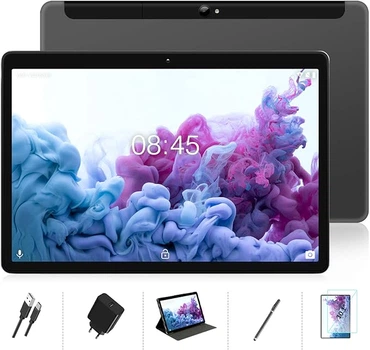 Планшет 10.1" MEBERRY М6 4/64Gb 2-SIM 4 ядра Android 10 8000mAh Серый
