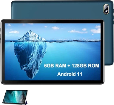 Планшет 10.1" Newmetab P40 6/128GB 4G 2-SIM 8 ядер Android 11 7200 mAh Синий Factory Recertified g2