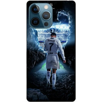 Силіконовий бампер чохол Candy для Iphone 12 Pro Max з малюнком Ronaldo Роналдо