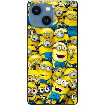 Чехол силиконовый бампер Candy для Iphone 13 mini с рисунком Миньоны Minion