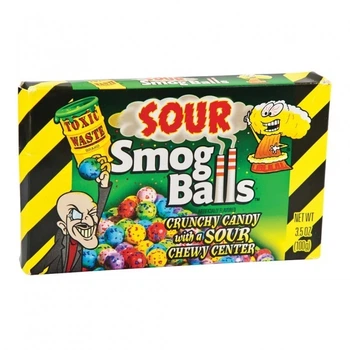 Жевательные конфеты Toxic Waste - Sour Smog Balls