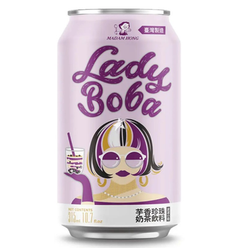 Напій Madam Hong Lady Boba Taro Bubble Tea 315 мл