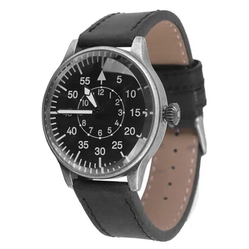 Часы тактические кварцевый Mil-Tec Luftwaffe RLM Black 15772000