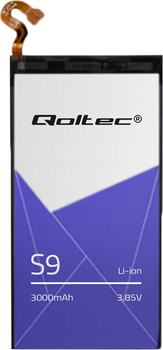 Bateria Qoltec Samsung S9 3000 mAh (5901878521121)