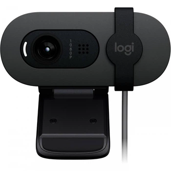 Вебкамера Logitech Brio 100 Full HD Webcam Graphite 1920x1080 USB 30кадр/сек черный