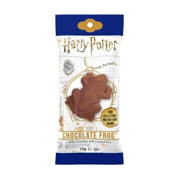 Шоколадна Жабка Jelly Belly Harry Potter Chocolate Frog шоколадно-молочна закуска для дітей та дорослих 15 г