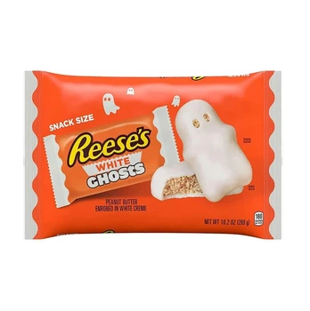 Шоколад Reese's Halloween White Ghosts з арахісовим маслом 289г