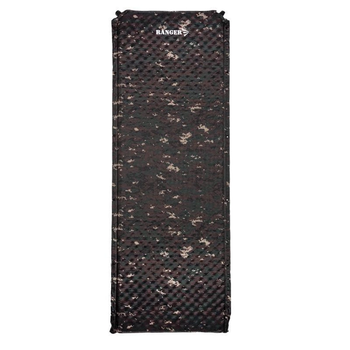 Надувний килимок для походів туризму кемпінгу відпочинку на природі 5х195х65 см (475492-Prob) Камуфляж
