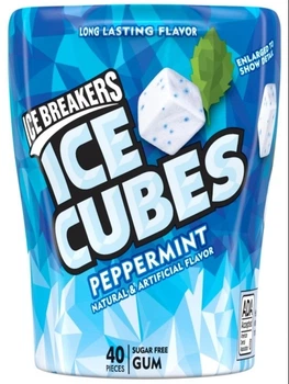 Жевательная резинка Ice Cubes Peppermint 40 шт