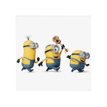 Постер на ПВХ "Minions Guitar" UkrPoster 2200550034 без рамки 50х50 см