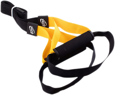 Taśmy do ćwiczeń 6PAK Nutrition Multi-Workout Straps P1 012 Czarno-żółte (5902811812146)