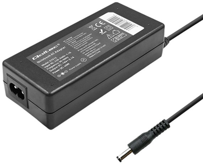 Zasilacz Qoltec do laptopów HP 40W 19V 2.1A 4.5x3.0 mm+pin + kabel zasilający 1.37 m (5901878515120)