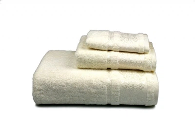 Полотенце махровое Home Line. Bamboo кремовий-50х90