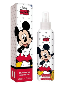 Mgiełka do ciała Disney Mickey Kids Cool Cologne Spray 200 ml (8411114081564)
