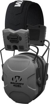 Активные тактические наушники Walker's XCEL 500 BT Digital Electronic Muff (с Bluetooth), Сірий