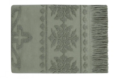Полотенце Arya. Жаккард Boleyn хаки-100х150