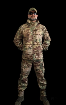 Тактичний костюм Soft Shell РУС ТАКТ мультикам 48
