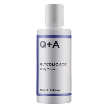Тонер Q+A для лица с гликолевой кислотой Glycolic Acid Daily Toner 100 ml (0306141)