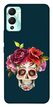 Чохол для Infinix Hot 12 Play Epik Print Series Flower skull