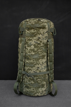 Военная сумка баул рюкзак 100л Пиксель