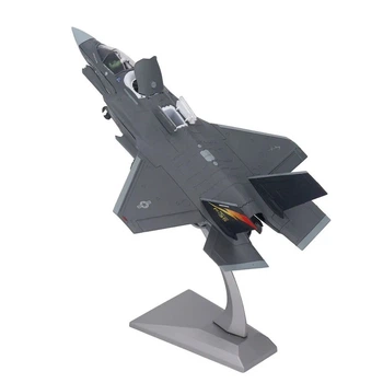 Модель літака винищувача F-35b lightning II метал масштаб 1:100