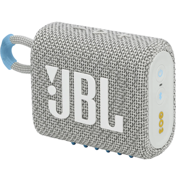 Портативная акустика JBL Go3, Eco White (JBLGO3ECOWHT)